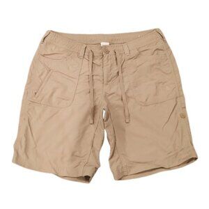 [The North Face] Mid Rise Khaki Cargo Roll Up Shorts - Size 12